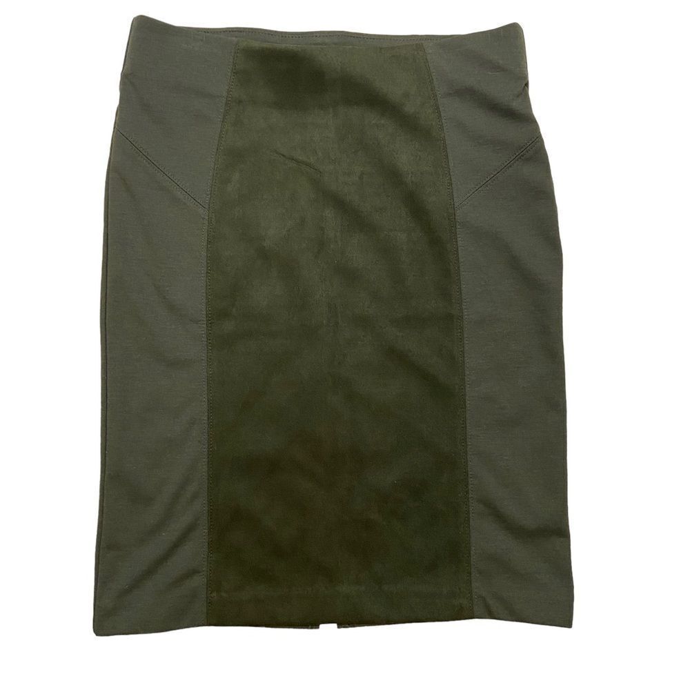 Marc New York Andrew Marc Brand Dark Green Pencil Skirt Size Small